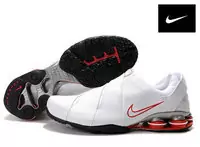 shox r5 nike zapatos pelle white red shox-06 chaussures nike shox nz de nike air max le moin cher